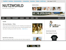Tablet Screenshot of nutzworld.com